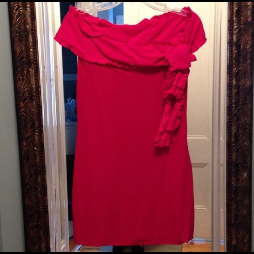 RED Valentino hot pink homecoming dress 0